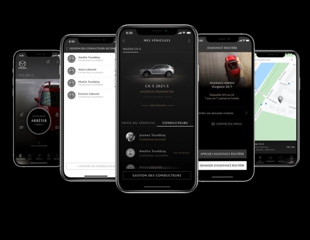 MyMazda app : New connected services