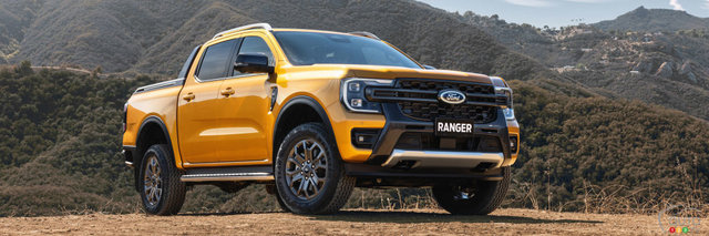 Ford debuts redesigned 2024 Ranger pickup for North America