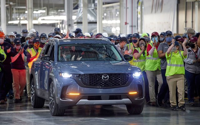 First 2023 Mazda CX-50 Rolls Off the Line, Ready to Rock