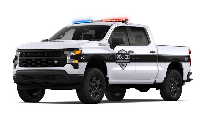 Un Chevrolet Silverado de police viendra bientôt patrouiller les routes