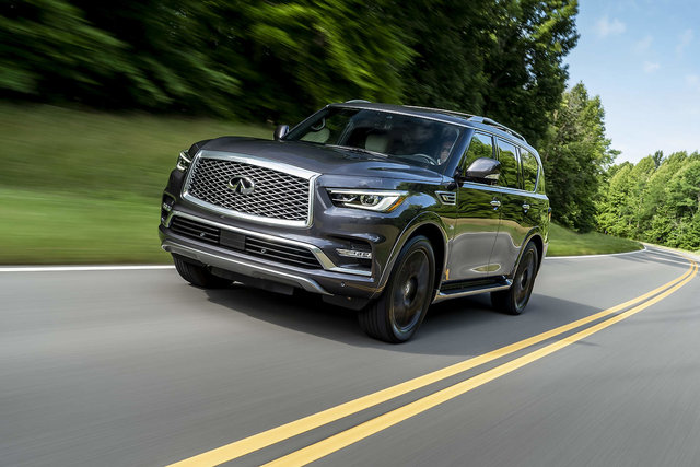 Three things you notice about driving a pre-owned Infiniti QX80