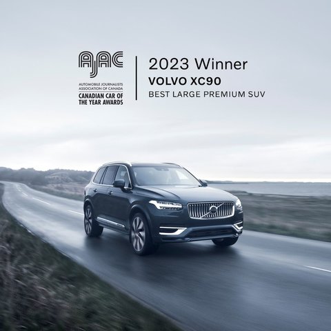 Volvo XC90 Gets High Marks from AJAC