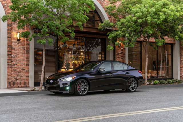 The 2023 Infiniti Q50 Black Opal Edition is Truly Stunning