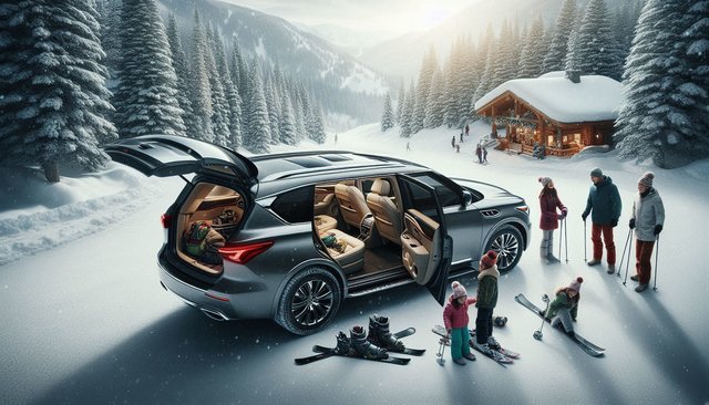 Infiniti QX80: Embrace the Winter Season with Power and Comfort