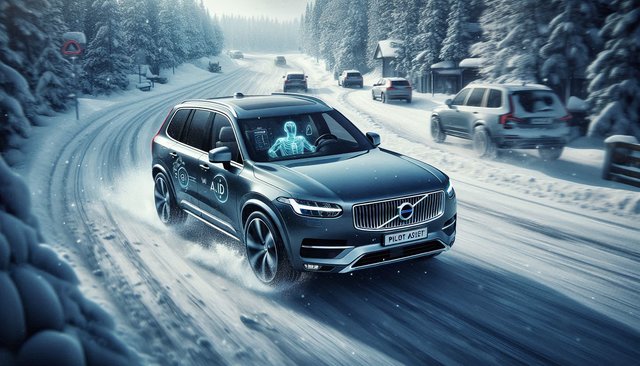 Drive Safely in Winter with the Volvo XC90