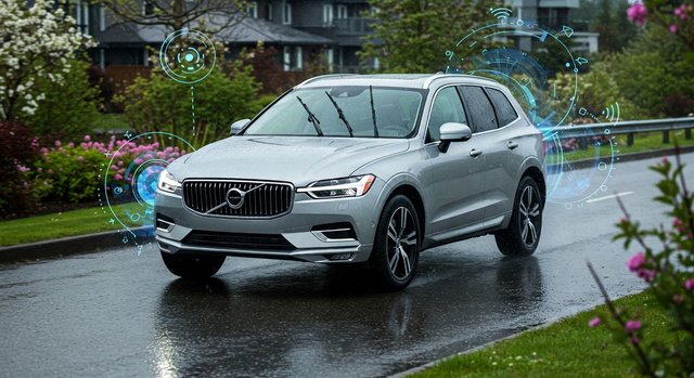 How to Navigate Spring Rains with Volvo's Advanced Features