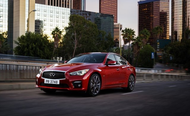2016 Infiniti Q50: Red Hot