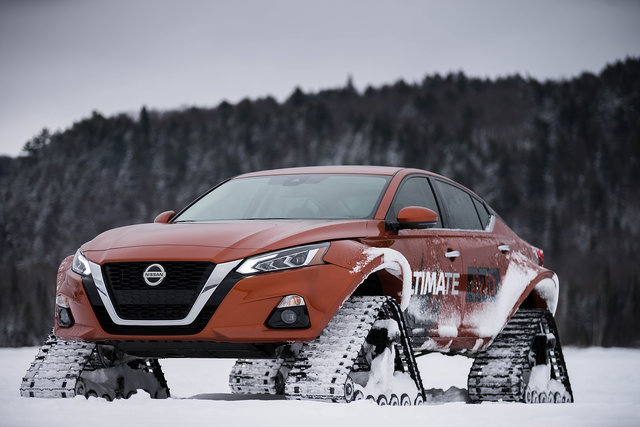 Nissan ALTIMA-te shows off Altima AWD