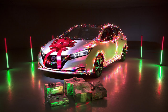 Nissan introduces Christmas-themed jingles for the Nissan LEAF