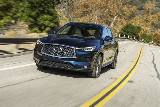 2020 Infiniti QX50 vs. 2020 Volkswagen Tiguan: Technology Prevails