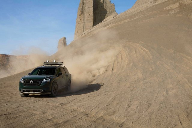 The 2022 Nissan Pathfinder starts at $ 43,798