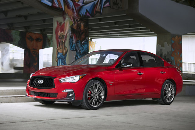 Looking for a luxury sedan that is available today? Check out the 2021 Infiniti Q50