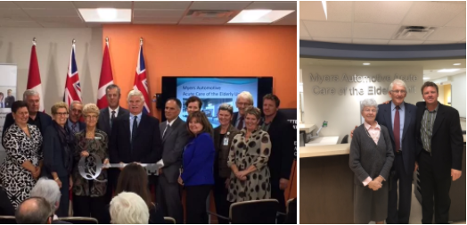 The Myers Automotive Acute Care of the Elderly (ACE) Unit Opens at Queensway Carleton Hospital