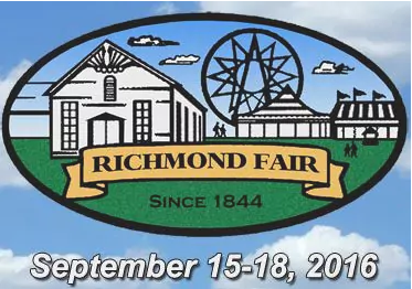 Join Us At The Annual Richmond Fair!