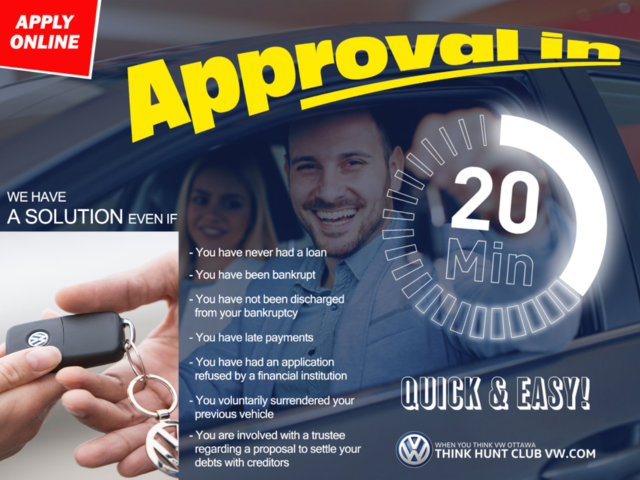 Apply online and get approved for Volkswagen financing
