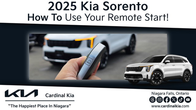 2025 Kia Sorento | How To Use Your Remote Start!