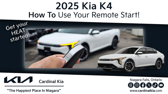 2025 Kia K4 | How To Use Your Remote Start!