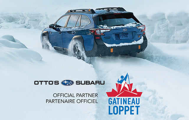 Otto’s  Subaru: Partenaire officiel de la Gatineau Loppet
