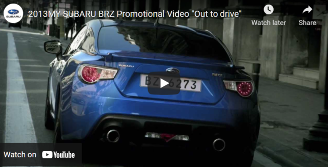 The 2013 Subaru BRZ