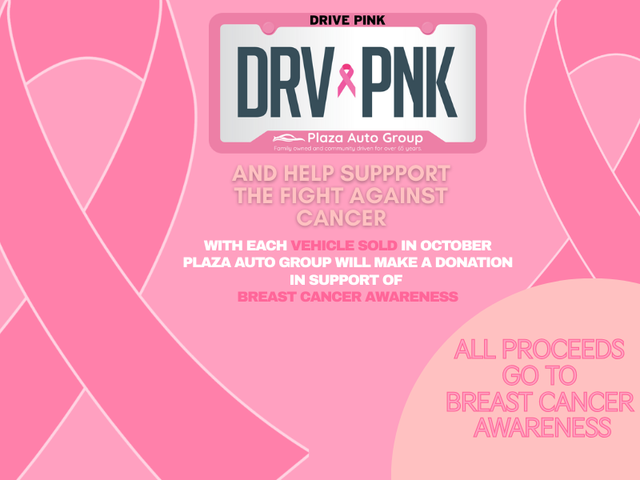 Drive Pink in Support of Breast Cancer Awareness