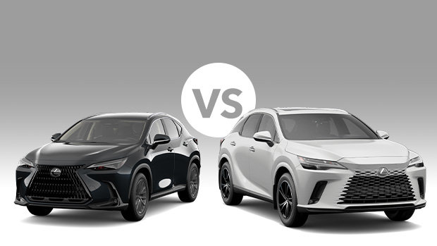 Lexus NX vs RX: their differences
