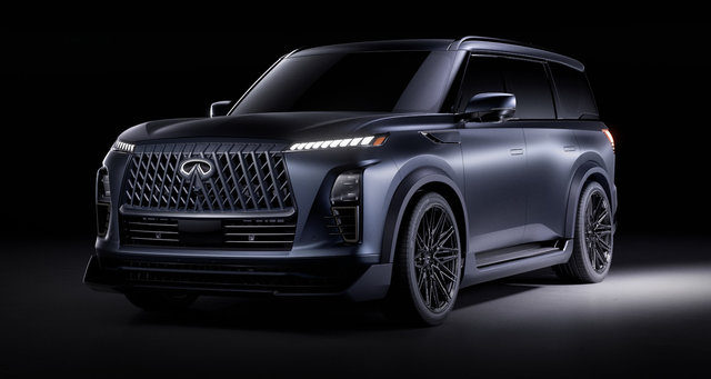 QX80 Track Spec and QX80 Terrain Spec Concepts Unveiled at Monterey Car Week Give Insight Into INFINITI's Performance Future