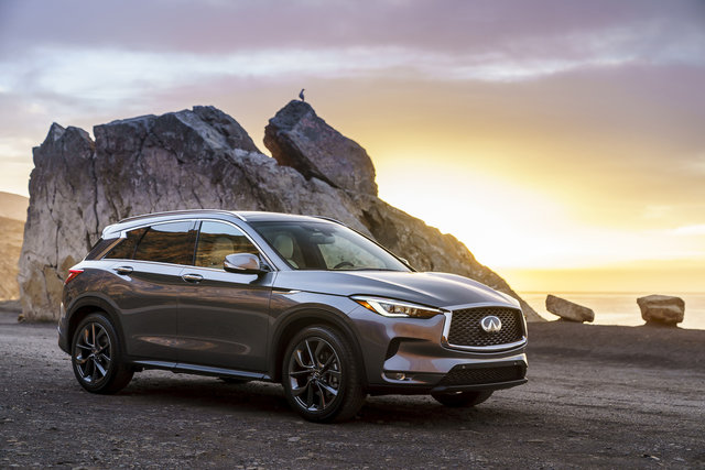 The all-new 2019 Infiniti QX50 soon in Montreal