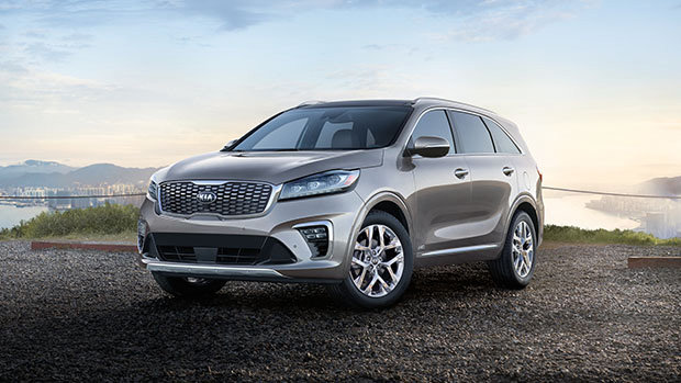 The all-new 2019 Kia Sorento for sale in Montreal