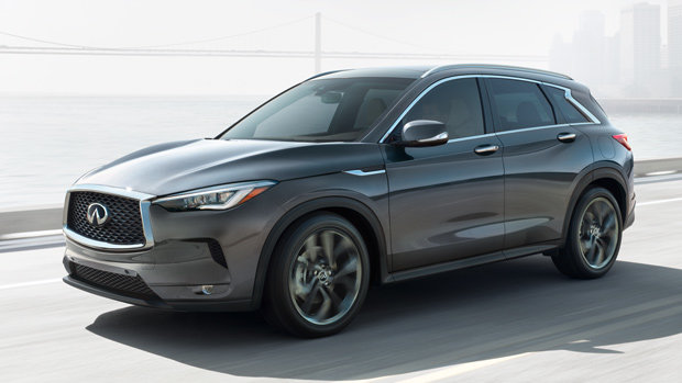 The 2019 Infiniti QX50 received the Best Mid-Size SUV award from the AJAC