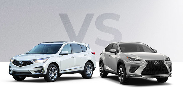 Acura RDX 2019 vs Lexus NX 300 2019 à Montréal