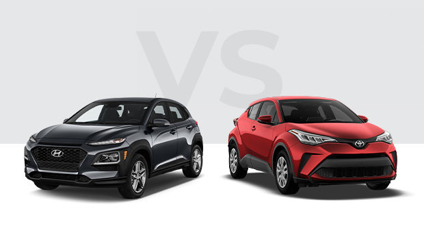 Duel à Montréal: Hyundai Kona 2020 vs Toyota C-HR 2020