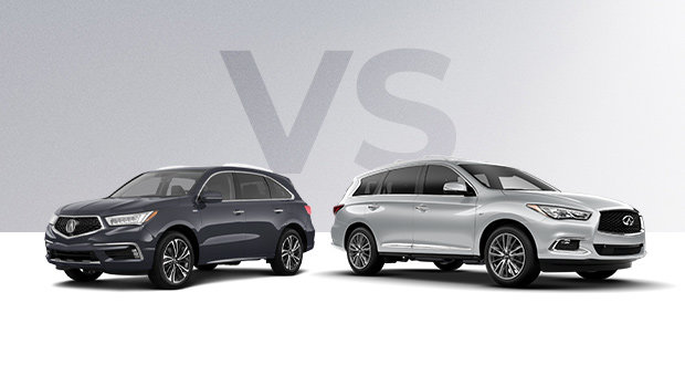 2020 Acura MDX vs 2020 Infiniti QX60