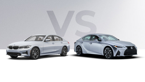 2021 BMW 3 Series vs 2021 Lexus IS: the clash of luxury sedans in the Greater Montreal!