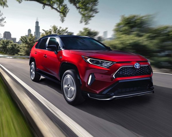 Presentation of the new 2021 Toyota RAV4 Prime at Spinelli Group