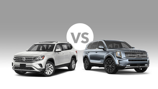 SUV duel: 2021 VW Atlas vs. 2021 Kia Telluride