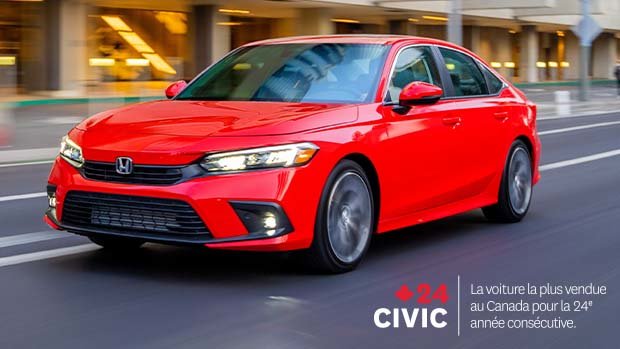 Honda Civic: The Best-Selling Vehicle for 24 Straight Years