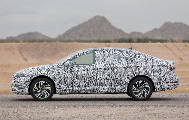 2019 Volkswagen Jetta Unveiled in Detroit