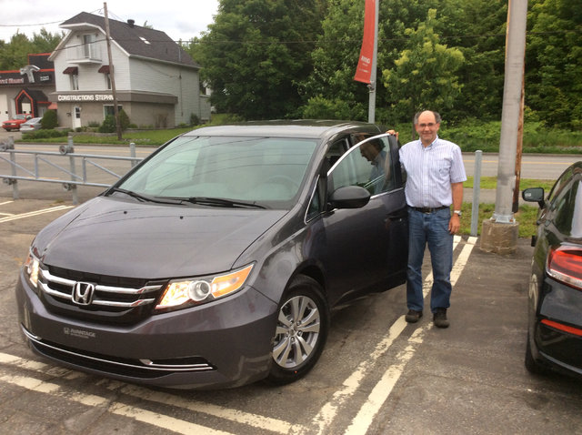 Merci pour ma Honda Odyssey!