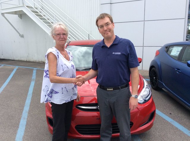 Une cliente fidèle : 4ème Hyundai!
