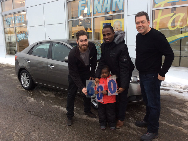 Le 600e client satisfait!!!!