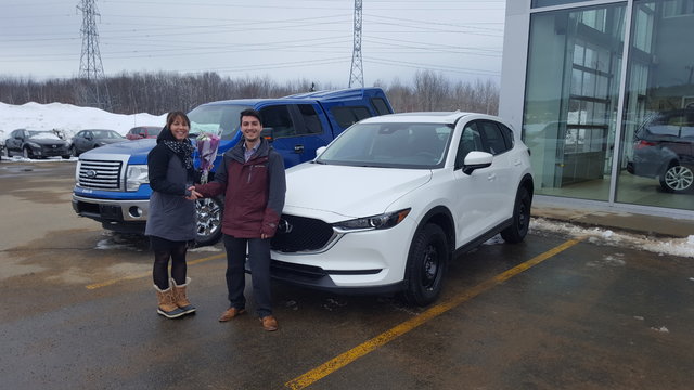 Un magnifique CX-5 pour notre couple