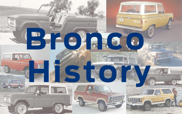 Bronco History