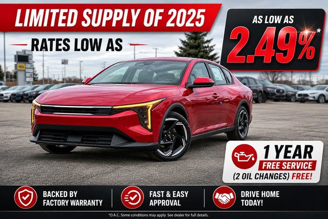 2025 Kia K4 in Mississauga, Ontario