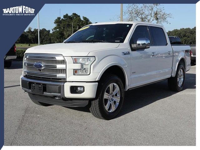 Used 2015 Ford F 150 Platinum For Sale 37999 Bartow Ford