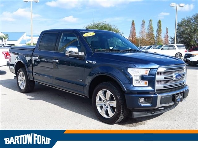 Used 2017 Ford F 150 Platinum For Sale 46999 Bartow Ford