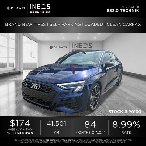 Audi S3  2022 à Mississauga, Ontario