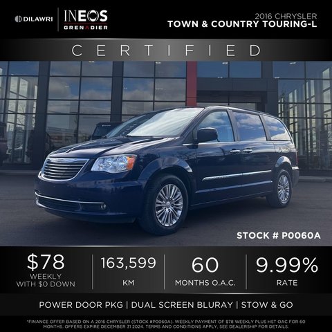 Chrysler Town & Country  2016 à Mississauga, Ontario