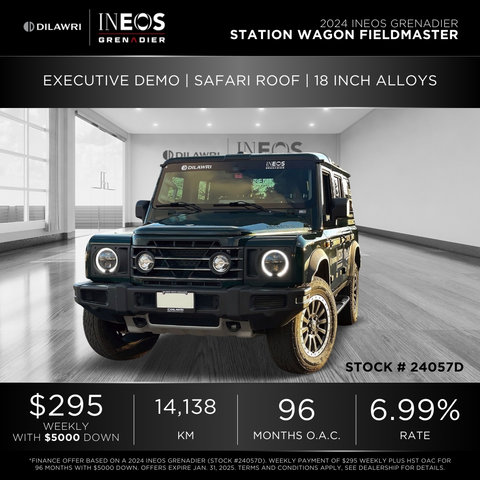 2024 INEOS Grenadier Station Wagon in Mississauga, Ontario