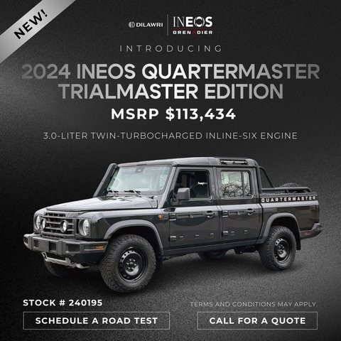 INEOS QUARTERMASTER  2024 à Mississauga, Ontario
