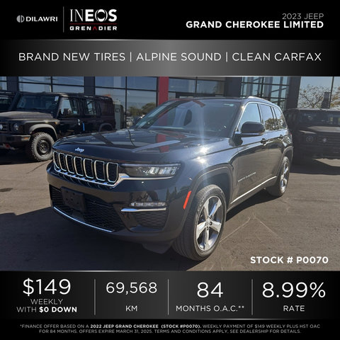 Jeep Grand Cherokee  2022 à Mississauga, Ontario